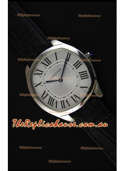 Cartier "Drive de Cartier" Mechanical Swiss Quartz Replica Watch 40MM