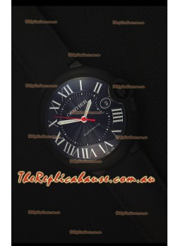 Cartier Ballon Bleu 42MM DLC Coated Swiss Replica Watch
