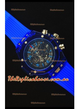 Hublot Big Bang Unico Blue Sapphire Quartz Replica Watch 45MM
