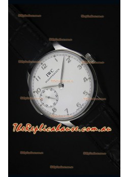 IWC Portuguese Handwind Ref# IW5242 Swiss 1:1 Mirror White Dial Timepiece