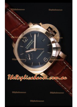 Panerai Luminor Marina PAM393 42MM Swiss Rose Gold Replica Watch  