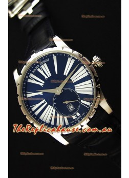 Roger Dubuis Excalibur RDDBEX0378 Steel Blue Swiss Replica Watch 