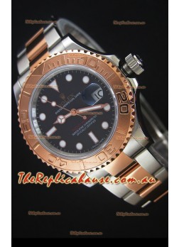 Rolex Yacht-Master 40 Everose Gold Swiss Replica Watch with 2836-2 Movement 