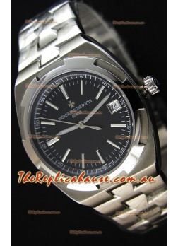 Vacheron Constantin Overseas Black Dial Swiss Replica 1:1 Mirror Watch 