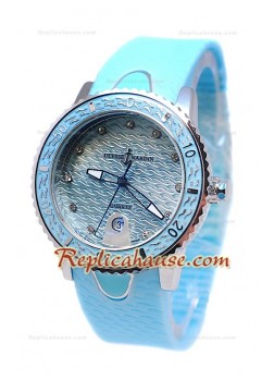 Ulysse Nardin Lady Diver Replica Watch in Blue Dial