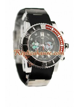 Ulysse Nardin Maxi Marine Chronograph Wristwatch UNDN11