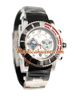 Ulysse Nardin Maxi Marine Chronograph Wristwatch UNDN12
