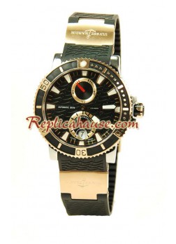 Ulysse Nardin Maxi Marine Chronometer Swiss Wristwatch UNDN37