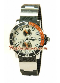 Ulysse Nardin Maxi Marine Chronometer Swiss Wristwatch UNDN40