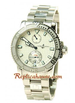 Ulysse Nardin Maxi Marine Chronometer Swiss Wristwatch UNDN30