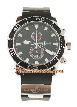 Ulysse Nardin Maxi Marine Chronometer Wristwatch UNDN03