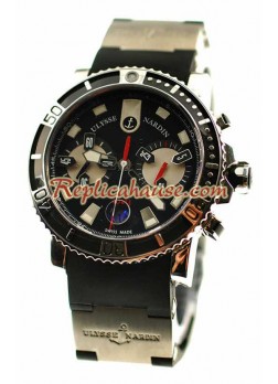 Ulysse Nardin Maxi Marine Diver Chronograph Swiss Wristwatch UNDN43