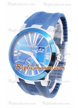Ulysse Nardin Executive Dual Time Blue Wristwatch ULYS-20101305