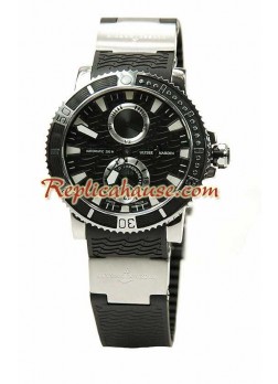 Ulysse Nardin Maxi Marine Chronometer Swiss Wristwatch UNDN41