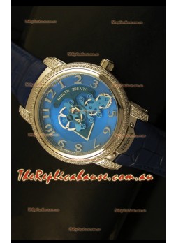 Ulysse Nardin Dual Escapement Japanese Timepiece in Blue Dial