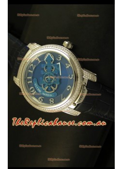 Ulysse Nardin Dual Escapement Japanese Timepiece in Blue & Black Dial