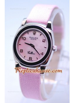 Rolex Cellini Cestello Ladies Swiss Watch All Pink