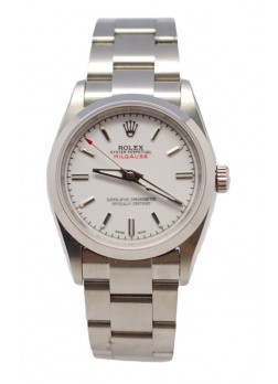 Rolex Milgauss Swiss Replica Watch - 40MM Off White dial