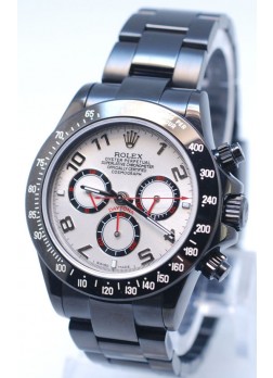 Rolex Daytona Cosmograph Project X Design Black Out Edition White Dial