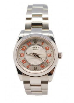 Rolex Oyester Perpetual Air King Swiss Watch - 34MM in Metallic Dial