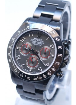 Rolex Cosmograph Project X Editions Black Out Daytona - Grey Dial