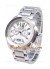 Calibre De Cartier Japanese automatic Watch in White Dial